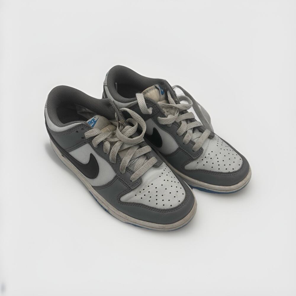 Nike Dunk Low GS Size 5Y Youth Cool Gray Black FB9109-001 Sneakers